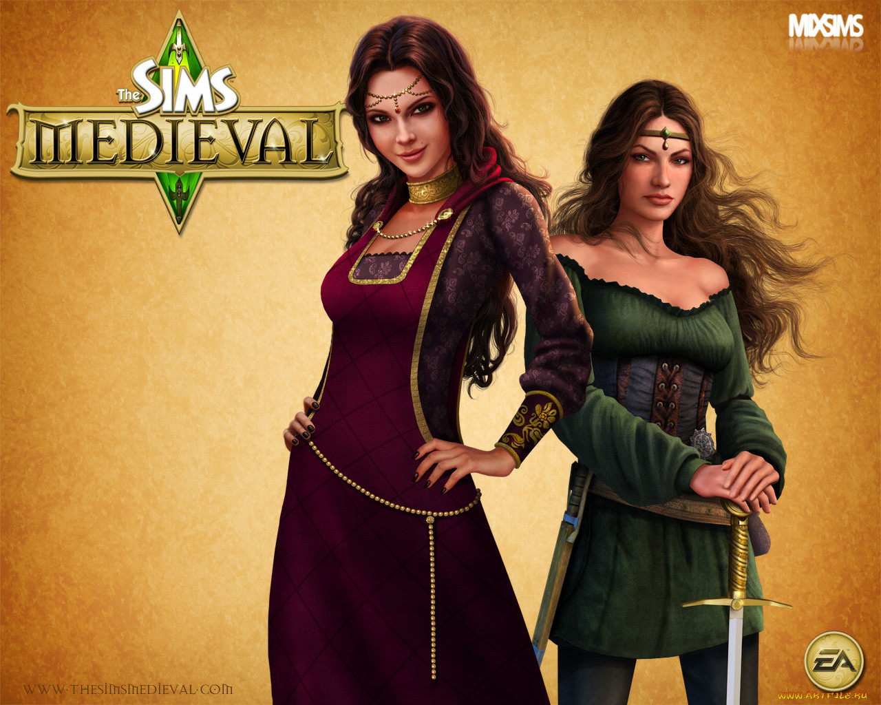 the, sims, medieval, , 